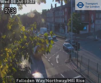 Snapshot from Falloden Way/Northway/Hill Rise
