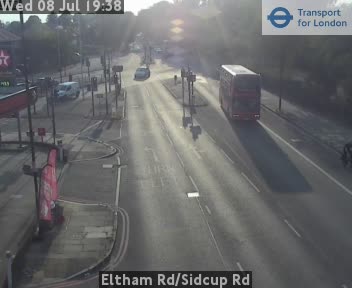 Snapshot from Eltham Rd/Sidcup Rd