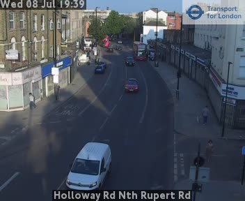 Snapshot from Holloway Rd Nth Rupert Rd