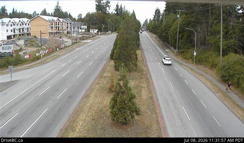 Snapshot from Hwy 10 at King George Boulevard - N