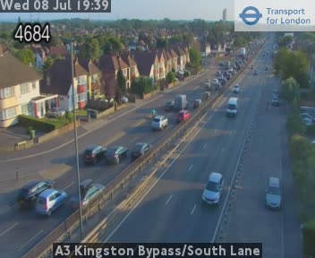 Snapshot from A3 Kingston Bypass/South Lane