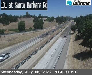 Snapshot from US-101 :  Santa Barbara Rd