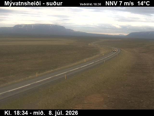 Snapshot from Mývatnsheiði — Mývatnsheiði til suðurs