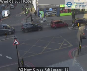 Snapshot from A2 New Cross Rd/Besson St