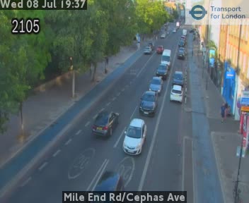 Snapshot from Mile End Rd/Cephas Ave