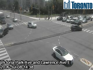 Snapshot from VICTORIA PARK AVE / LAWRENCE AVE E