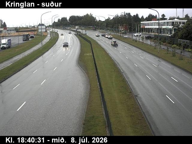 Snapshot from Kringlan-Kringlumbr — Kringlumýrarbraut suður