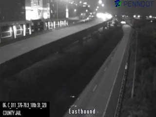 Snapshot from I-376 @ MM 70.6 (County Jail) Eastbound