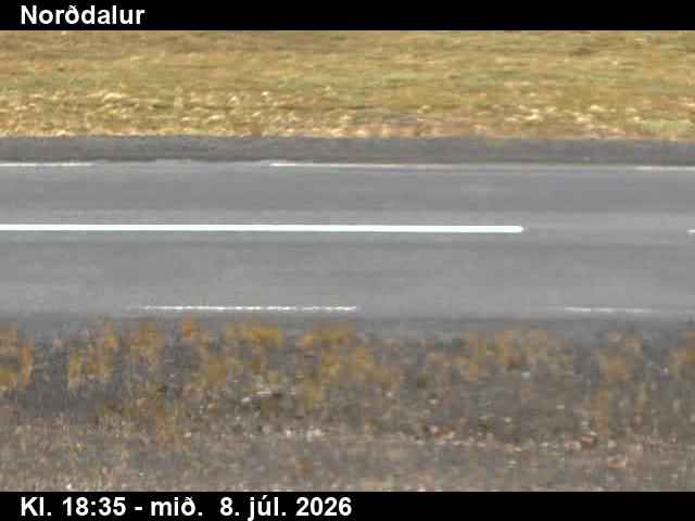 Snapshot from Norðdalur — Norðdalur niður á veg
