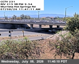 Snapshot from I-215 : (231) SB Murrieta Hot Spring Road