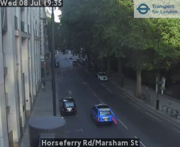 Snapshot from Horseferry Rd/Marsham St