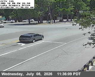 Snapshot from SR-18 : (125) Lake Gregory