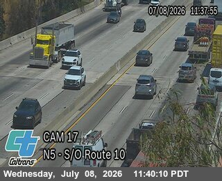 Snapshot from I-5 : (17) South of I-10