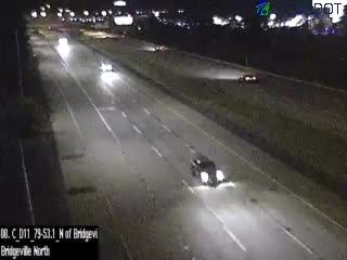 Snapshot from I-79 @ MM 53.1 (Millers Run Rd) Northbound