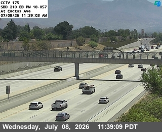 Snapshot from I-210 : (175) East of Cactus