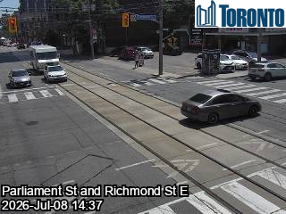 Snapshot from RICHMOND ST E / PARLIAMENT ST