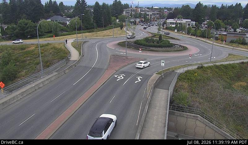 Snapshot from McCallum Road Roundabout Northbound