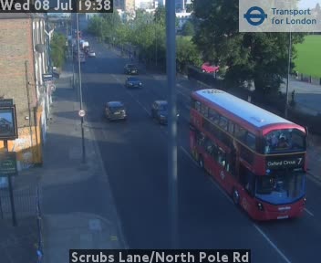 Snapshot from Scrubs Lane/North Pole Rd