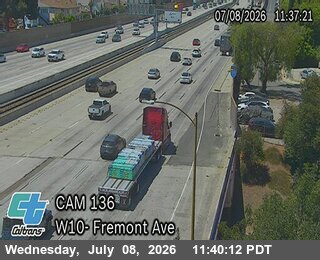 Snapshot from I-10 : (136) Fremont Ave