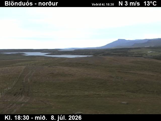 Snapshot from Blönduós — Blönduós til norðurs