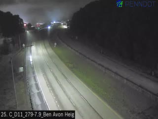 Snapshot from I-279 @ MM 7.9 (Gass Rd) Southbound