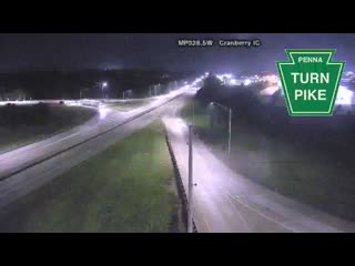 Snapshot from I-76 @ Exit 28, Cranberry Interchange Westbound