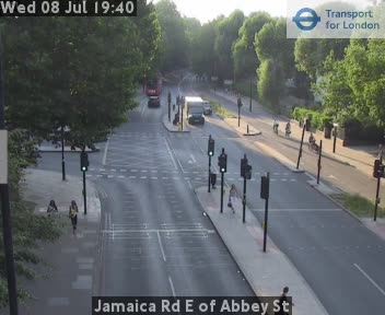 Snapshot from Jamaica Rd E of Abbey St