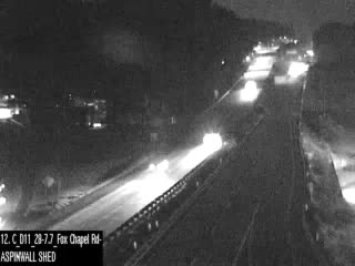Snapshot from PA 28 @ Fox Chapel Rd Exit 8 Eastbound