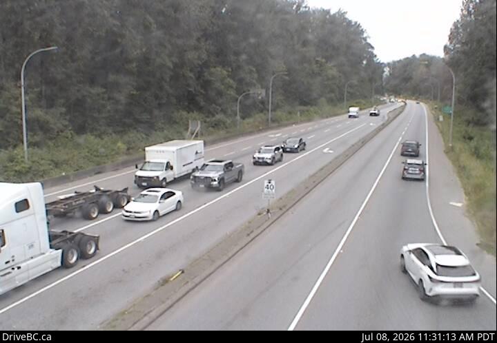 Snapshot from Mary Hill Bypass at Shaughnessy - W