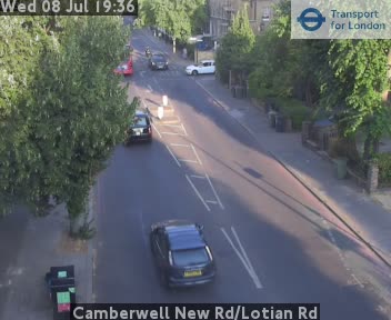 Snapshot from Camberwell New Rd/Lotian Rd