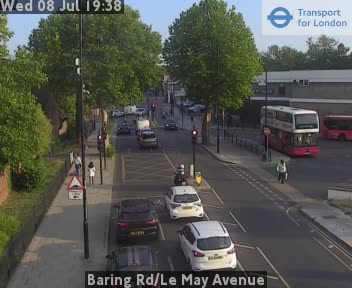 Snapshot from Baring Rd/Le May Avenue