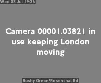 Snapshot from Rushy Green/Rosenthal Rd