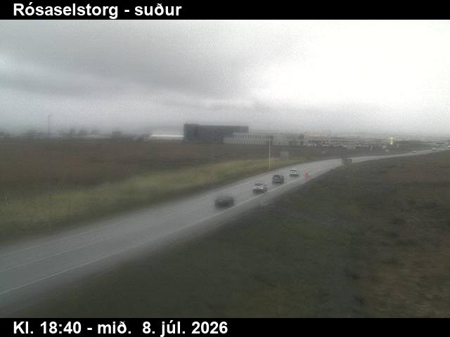 Snapshot from Rósaselstorg — Rósaselstorg til suðurs