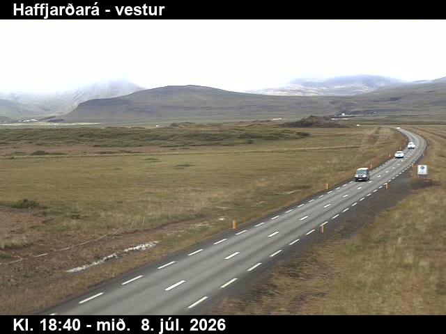 Snapshot from Haffjarðará — Haffjarðará til vesturs