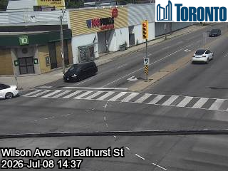 Snapshot from BATHURST ST / WILSON AVE