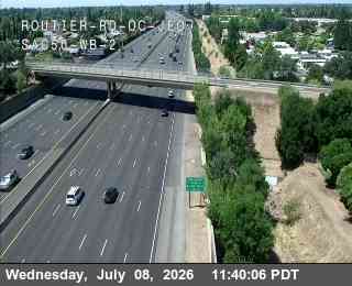 Snapshot from Hwy 50 at Routier Rd JEO 2
