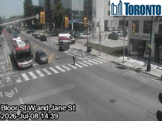 Snapshot from JANE ST / BLOOR ST W