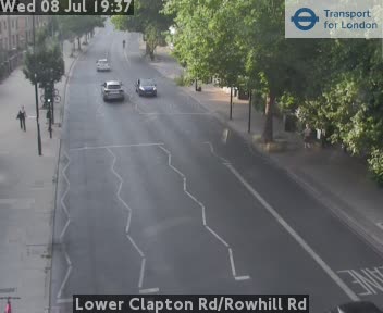Snapshot from Lower Clapton Rd/Rowhill Rd