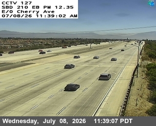Snapshot from I-210 : (127) East of Cherry Avenue