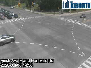 Snapshot from DON MILLS RD / FINCH AVE E