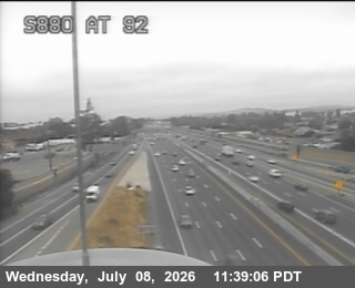 Snapshot from TV704 -- I-880 : AT JCT-92