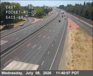 Snapshot from Hwy 5 at Pocket