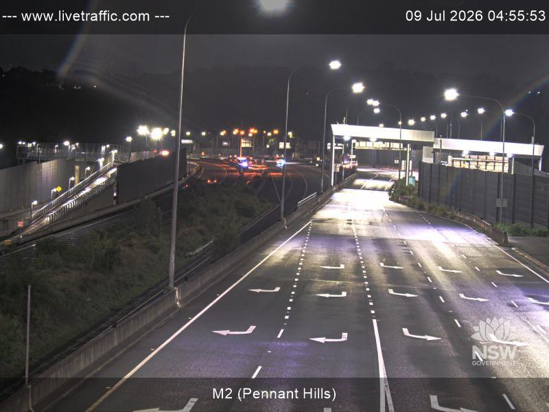 Snapshot from M2 (Pennant Hills)