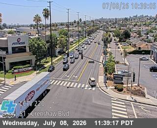 Snapshot from SR-1 : (220) Crenshaw Blvd