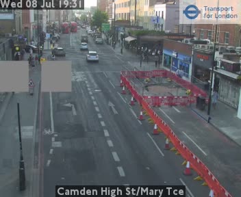 Snapshot from Camden High St/Mary Tce