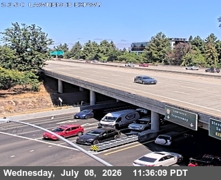 Snapshot from TVB90 -- I-280 : Lawrence Expressway Southbound Onramp