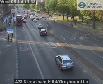 Snapshot from A23 Streatham H Rd/Greyhound Ln