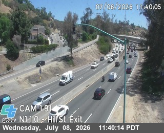 Snapshot from I-110 : (191) Hill Street Exit
