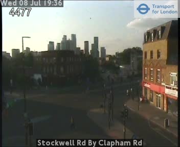 Snapshot from Stockwell Rd By Clapham Rd