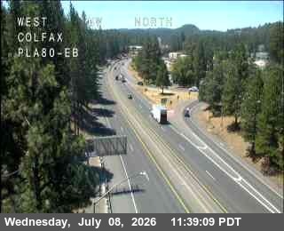 Snapshot from Hwy 80 at Colfax